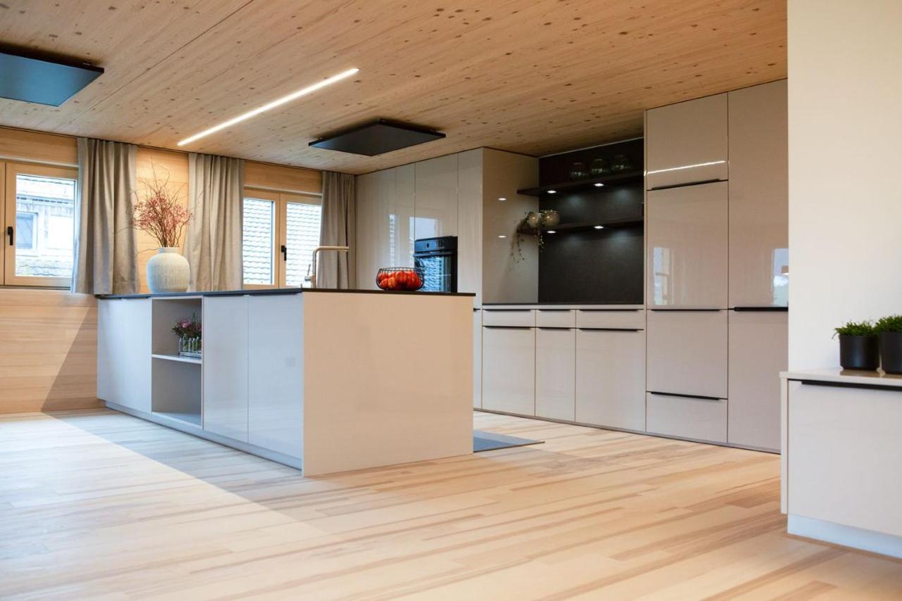 Bregenzerwaelder Appartements Familie Fink 安德尔斯布赫 外观 照片
