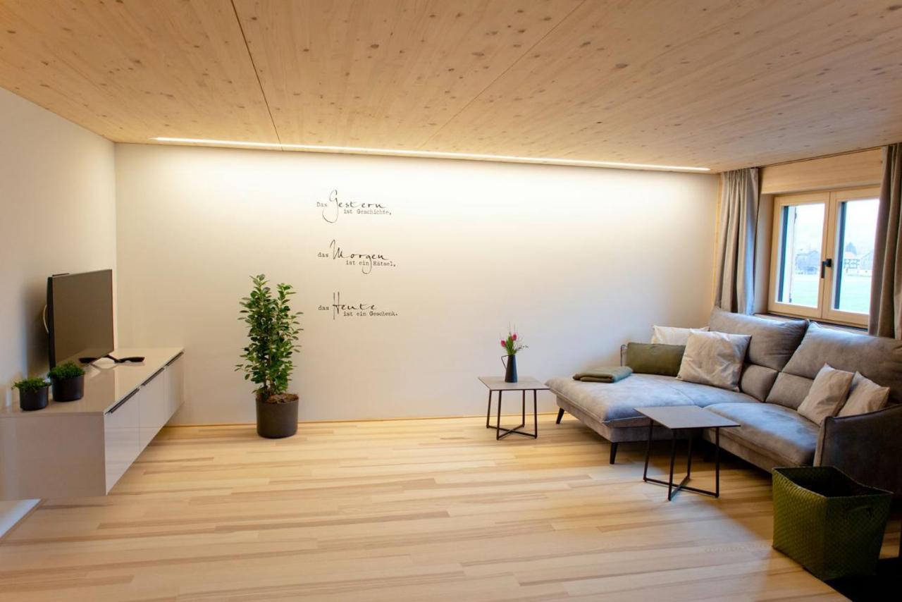 Bregenzerwaelder Appartements Familie Fink 安德尔斯布赫 外观 照片